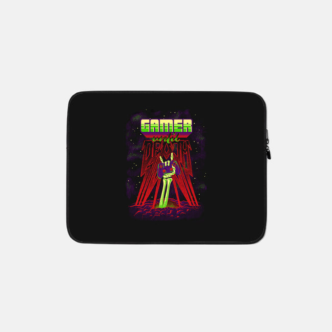 Gamer Until Death-None-Zippered-Laptop Sleeve-diegopedauye