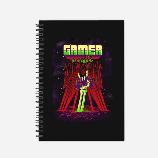 Gamer Until Death-None-Dot Grid-Notebook-diegopedauye