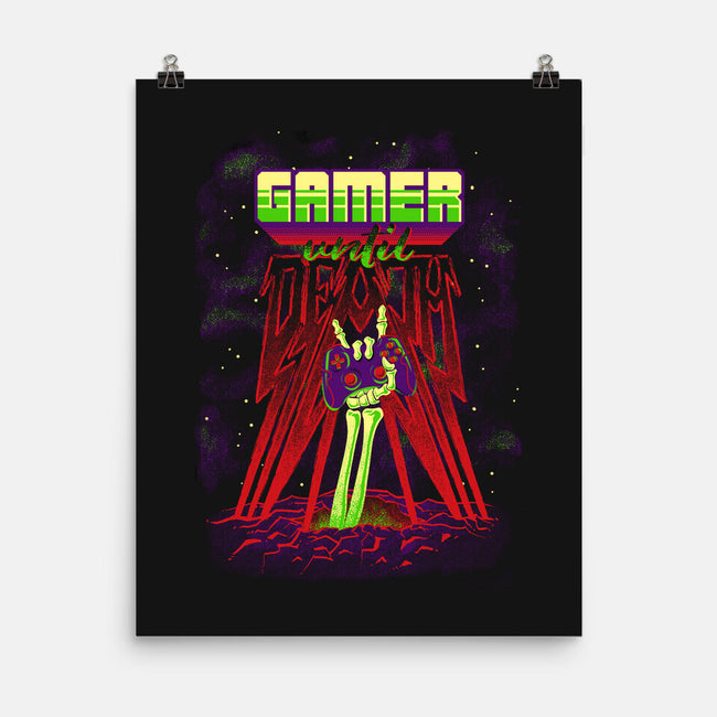 Gamer Until Death-None-Matte-Poster-diegopedauye