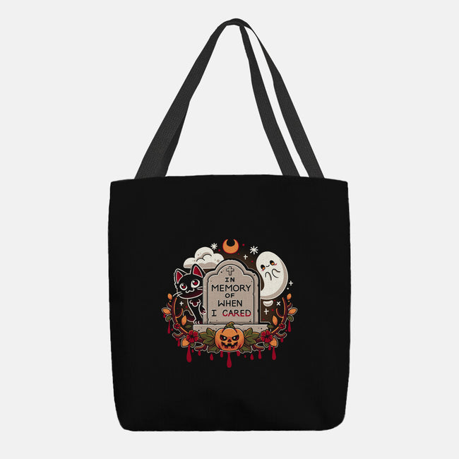 In Memory Of When I Cared-None-Basic Tote-Bag-Zaia Bloom