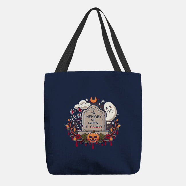 In Memory Of When I Cared-None-Basic Tote-Bag-Zaia Bloom