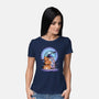 Primitive Pumpkins-Womens-Basic-Tee-artyx