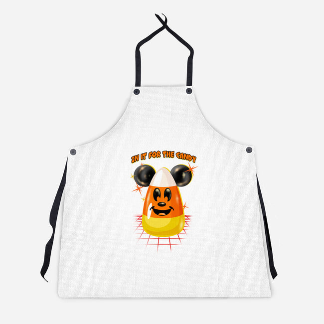 Here For The Candy-Unisex-Kitchen-Apron-palmstreet