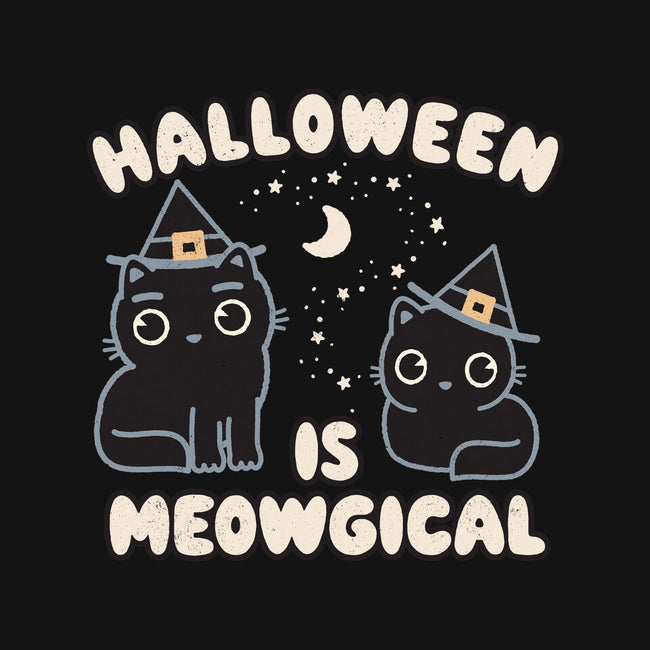 Halloween Is Meowgical-None-Beach-Towel-Weird & Punderful