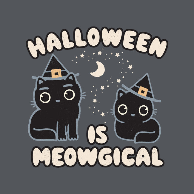Halloween Is Meowgical-None-Fleece-Blanket-Weird & Punderful