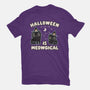 Halloween Is Meowgical-Mens-Premium-Tee-Weird & Punderful