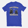 Halloween Is Meowgical-Unisex-Basic-Tee-Weird & Punderful