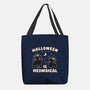 Halloween Is Meowgical-None-Basic Tote-Bag-Weird & Punderful