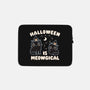Halloween Is Meowgical-None-Zippered-Laptop Sleeve-Weird & Punderful