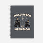 Halloween Is Meowgical-None-Dot Grid-Notebook-Weird & Punderful