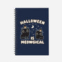 Halloween Is Meowgical-None-Dot Grid-Notebook-Weird & Punderful