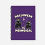 Halloween Is Meowgical-None-Dot Grid-Notebook-Weird & Punderful