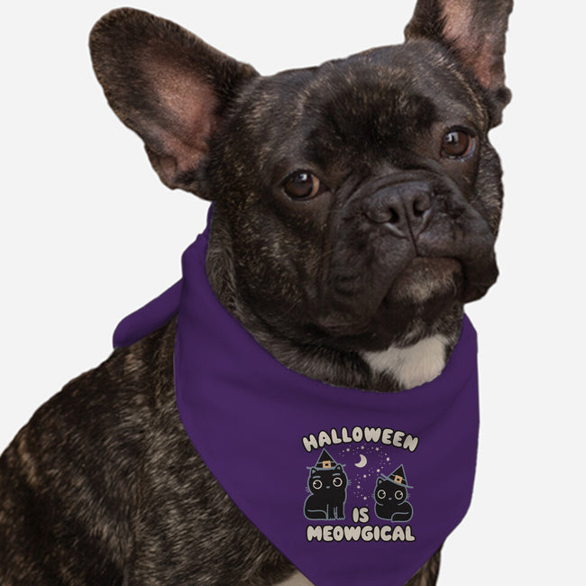 Halloween Is Meowgical-Dog-Bandana-Pet Collar-Weird & Punderful