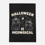 Halloween Is Meowgical-None-Indoor-Rug-Weird & Punderful