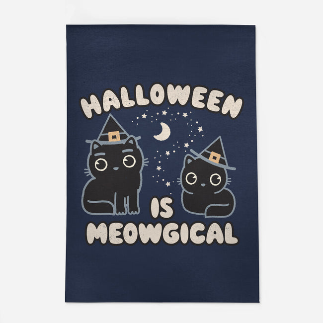 Halloween Is Meowgical-None-Indoor-Rug-Weird & Punderful