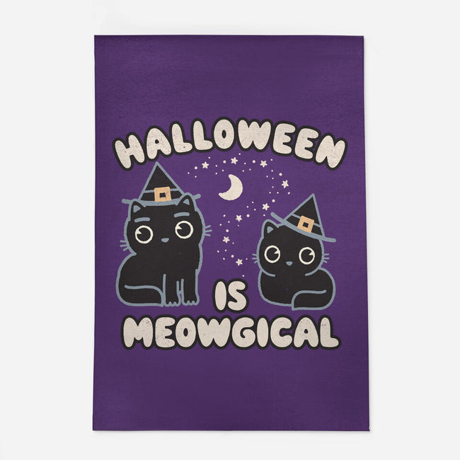 Halloween Is Meowgical-None-Indoor-Rug-Weird & Punderful