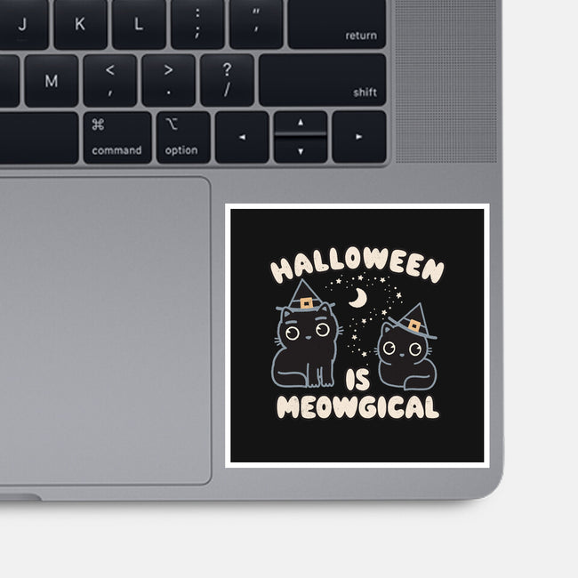 Halloween Is Meowgical-None-Glossy-Sticker-Weird & Punderful