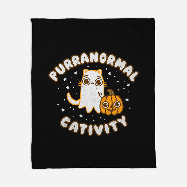 Some Purranormal Cativity-None-Fleece-Blanket-Weird & Punderful