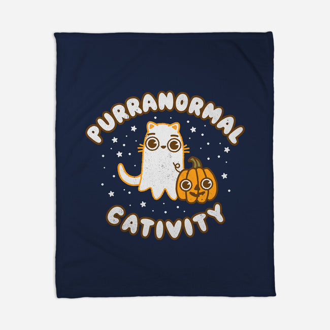 Some Purranormal Cativity-None-Fleece-Blanket-Weird & Punderful