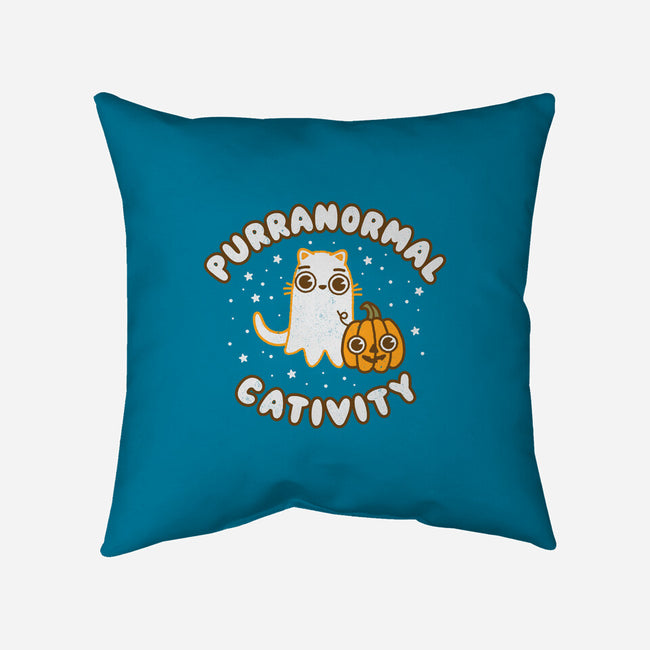 Some Purranormal Cativity-None-Removable Cover w Insert-Throw Pillow-Weird & Punderful