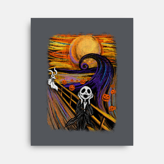Nightmare Before Halloween-None-Stretched-Canvas-spoilerinc