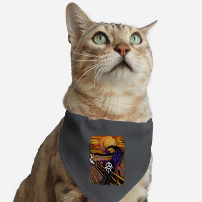 Nightmare Before Halloween-Cat-Adjustable-Pet Collar-spoilerinc
