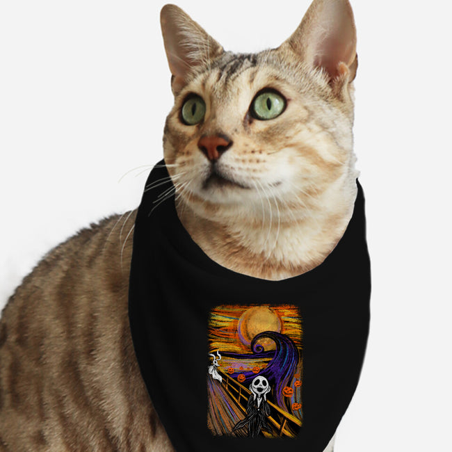 Nightmare Before Halloween-Cat-Bandana-Pet Collar-spoilerinc