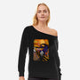 Nightmare Before Halloween-Womens-Off Shoulder-Sweatshirt-spoilerinc