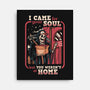 Grim Reaper At Home-None-Stretched-Canvas-Olipop