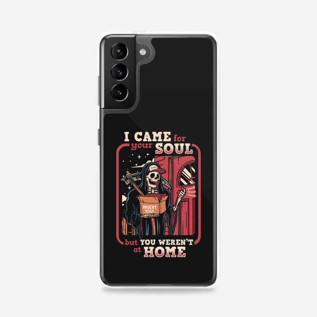 Grim Reaper At Home-Samsung-Snap-Phone Case-Olipop