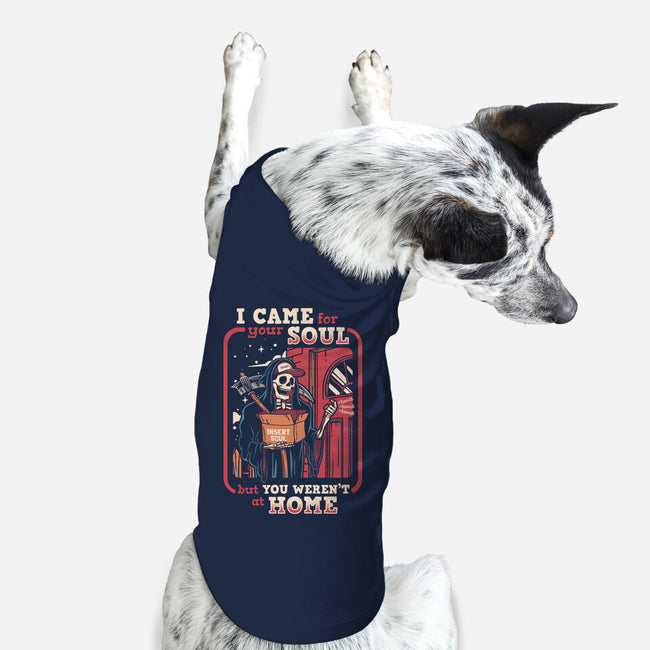 Grim Reaper At Home-Dog-Basic-Pet Tank-Olipop