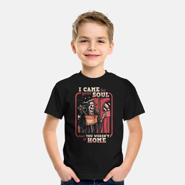 Grim Reaper At Home-Youth-Basic-Tee-Olipop