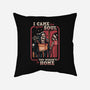 Grim Reaper At Home-None-Removable Cover-Throw Pillow-Olipop