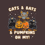 Cats Bats Pumpkins Oh My-iPhone-Snap-Phone Case-Weird & Punderful