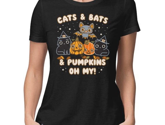 Cats Bats Pumpkins Oh My