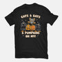 Cats Bats Pumpkins Oh My-Mens-Premium-Tee-Weird & Punderful