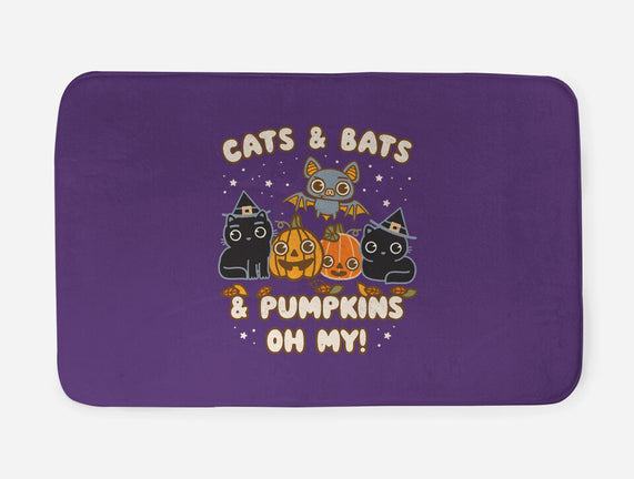 Cats Bats Pumpkins Oh My