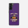 Cats Bats Pumpkins Oh My-Samsung-Snap-Phone Case-Weird & Punderful