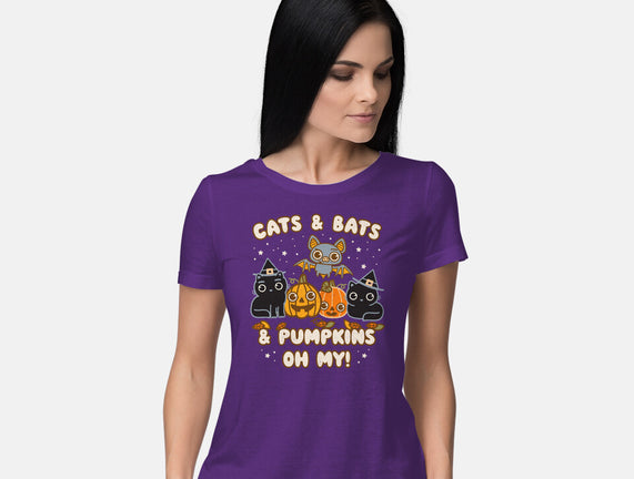 Cats Bats Pumpkins Oh My