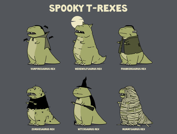 Spooky T-Rexes