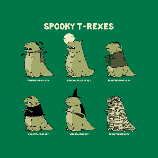 Spooky T-Rexes-Unisex-Zip-Up-Sweatshirt-pigboom