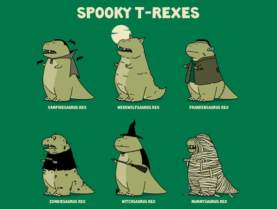 Spooky T-Rexes