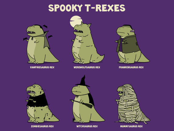 Spooky T-Rexes