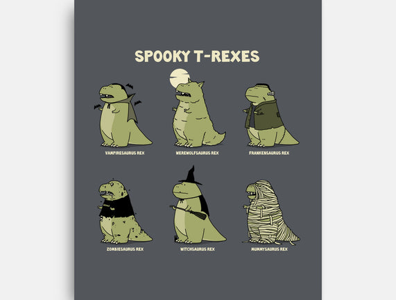 Spooky T-Rexes