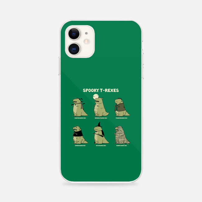 Spooky T-Rexes-iPhone-Snap-Phone Case-pigboom