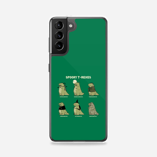 Spooky T-Rexes-Samsung-Snap-Phone Case-pigboom