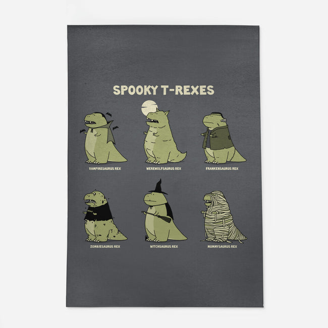 Spooky T-Rexes-None-Indoor-Rug-pigboom