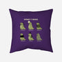 Spooky T-Rexes-None-Removable Cover-Throw Pillow-pigboom