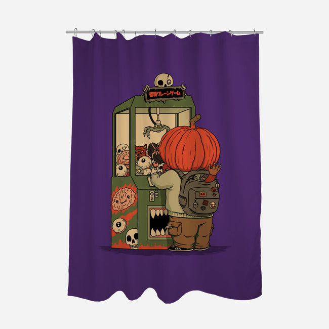 Monster Claw Machine Champ-None-Polyester-Shower Curtain-pigboom