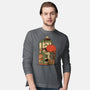 Monster Claw Machine Champ-Mens-Long Sleeved-Tee-pigboom